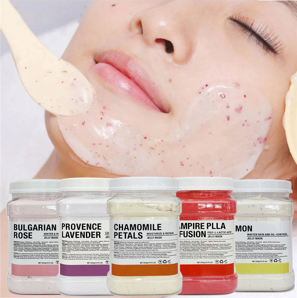 650Gvampire Soft Jelly Mask Whitening Moisturizing Collagen Peel off Mask Powder Beauty Salon SPA Beauty DIY Crystal Facial Mask